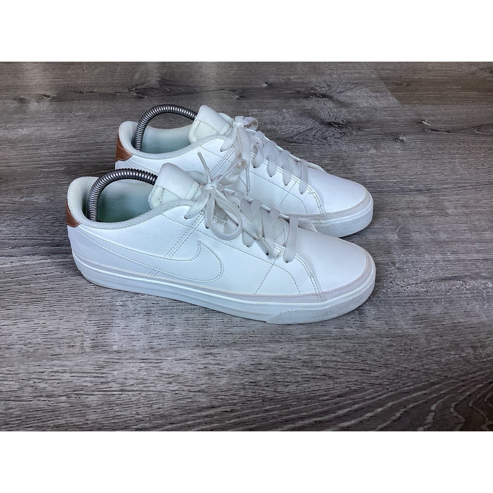 Nike Court Legacy Next Nature Womens Size 10 White Black Athletic Shoes Sneakers